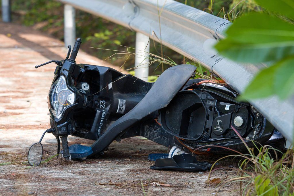 study of motorcycle accidents